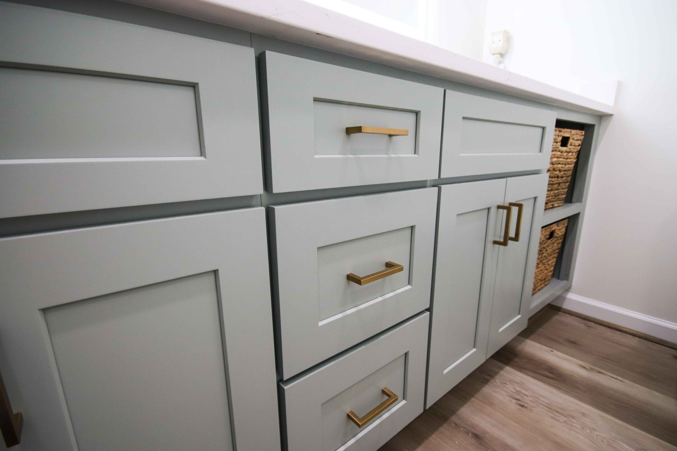 Painted Cabinets McRae Cabinet and Design Clanton AL
